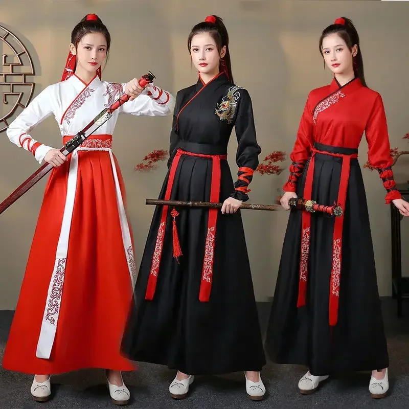 Women'S Fashion Leggings - Modern Hanfu Women Top Skirt 2