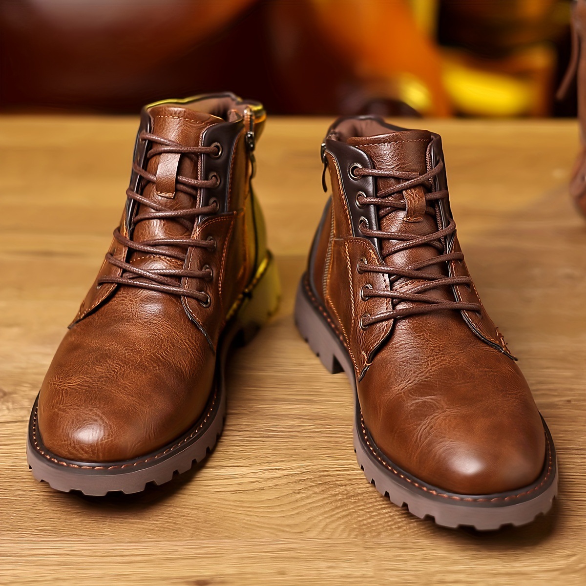 Women'S Fashion Business Casual - Men's color blocked men's boots 2026