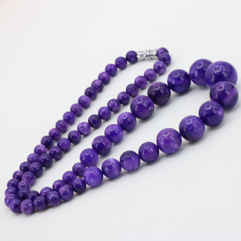 Women'S Fashion Retailers - Charoite vòng bead đá chuỗi tháp
