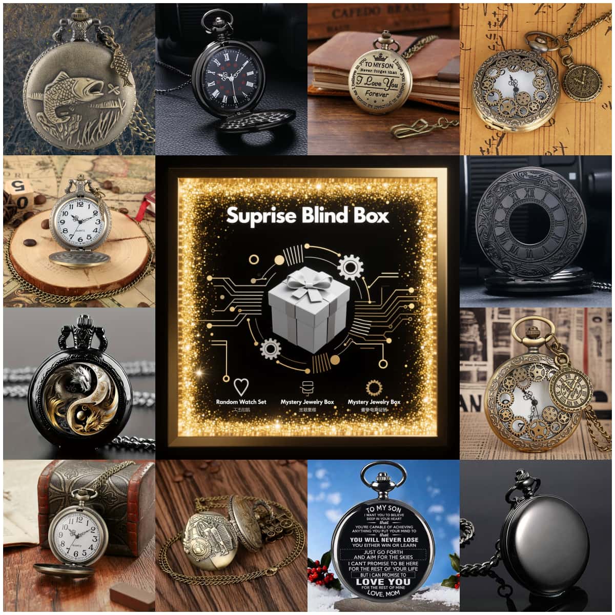 1PC Surprise Mystery Watch Bli - đánh giá và giá Fashion Women Watch