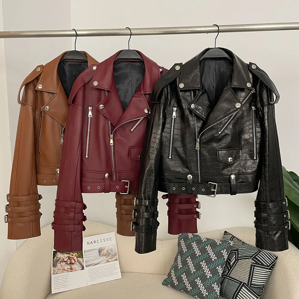 Women's Genuine Leather Utilit - đánh giá và giá Women'S Fashion Utility Jacket