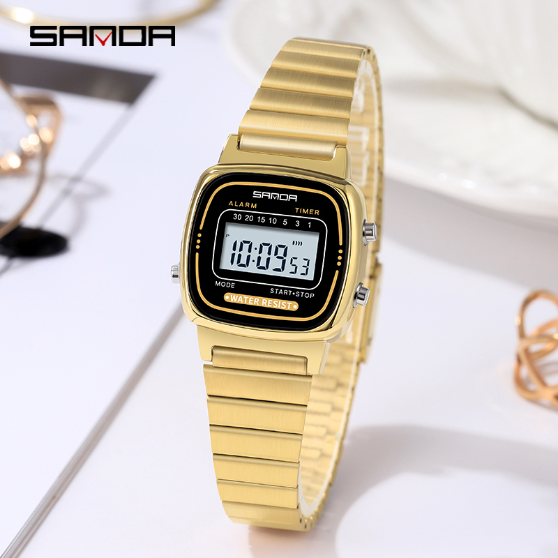 SANDA 6053 Electronic Watch Fa - đánh giá và giá Women Fashion Zone