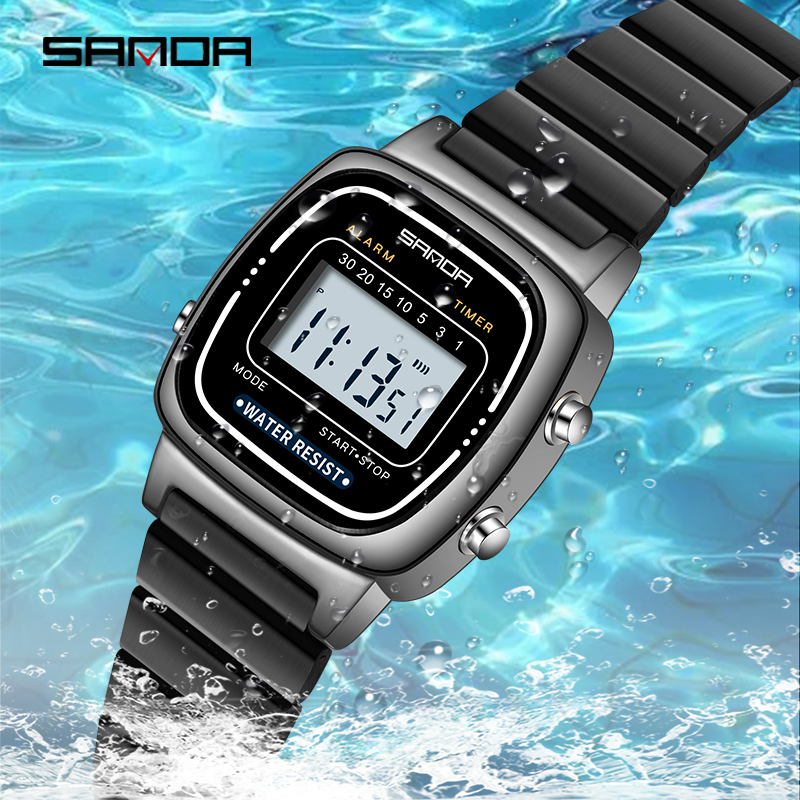 SANDA 6053 Electronic Watch Fa - đánh giá và giá Women Fashion Zone