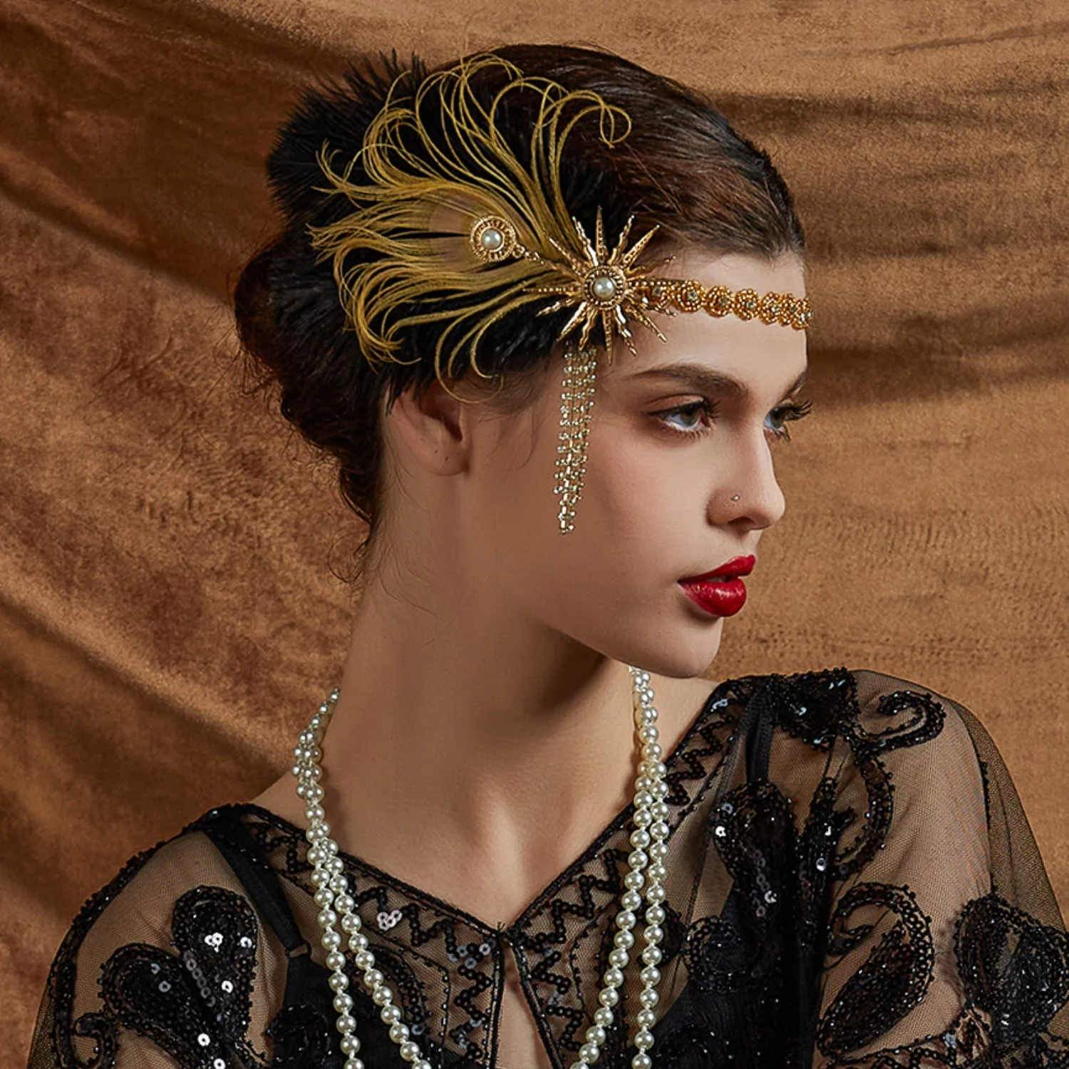 Rhinestone HairBand 1920s Vint - đánh giá và giá Women'S Fashion Of The 1920S