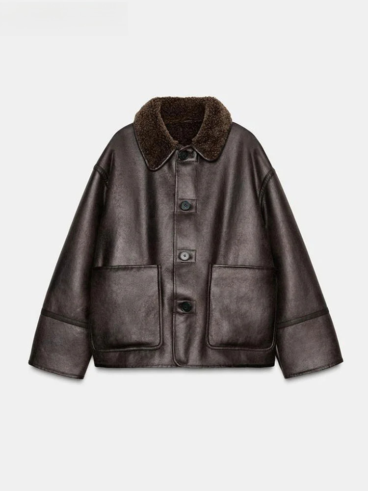 Fashion Double Sided Solid Jac - đánh giá và giá Women'S Fashion Utility Jacket