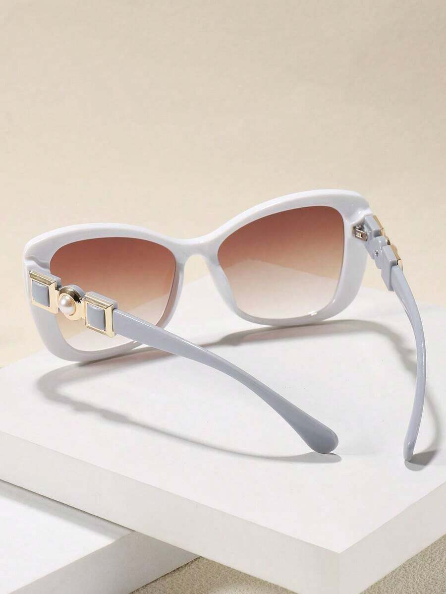 Pearl-Inspired Acrylic Cat-Eye - đánh giá và giá Women'S Fashion Business Casual