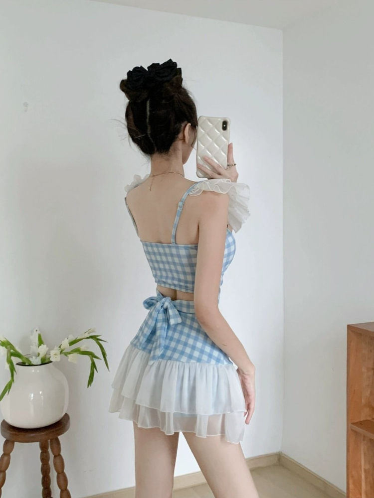 Ladies Slimming Halter Bathing - đánh giá và giá Women Fashion Outfits