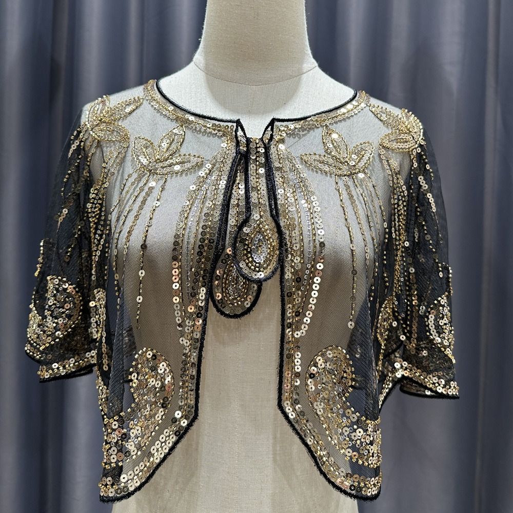 Vintage 1920s Flapper Shawl Sp - đánh giá và giá Women'S Fashion Of The 1920S