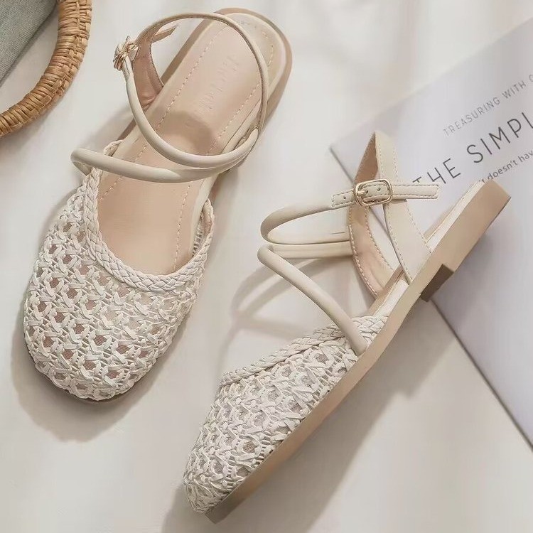 French-style Closed-toe Sandal - đánh giá và giá Women Fashion Heels