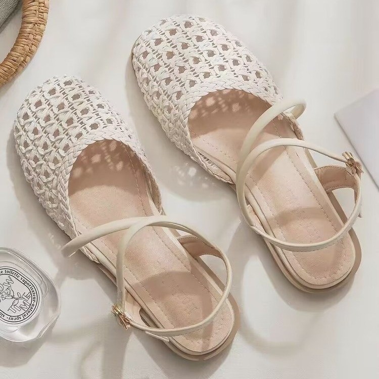 French-style Closed-toe Sandal - đánh giá và giá Women Fashion Heels