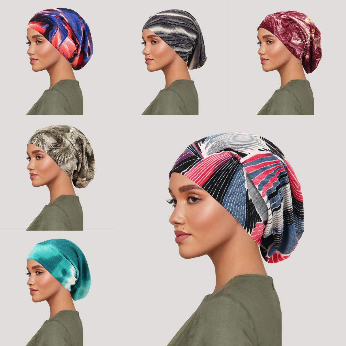 2026 New Tie-dye Hair Cover Ca - đánh giá và giá Women Fashion Hats