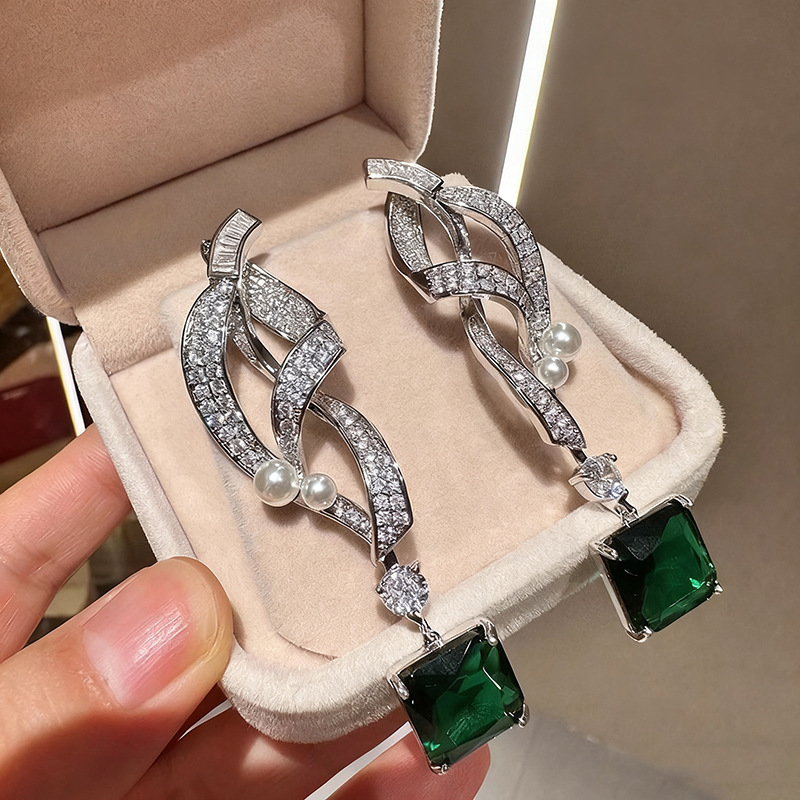 Retro Luxury Emerald Square Di - đánh giá và giá Women'S Fashion Magazines