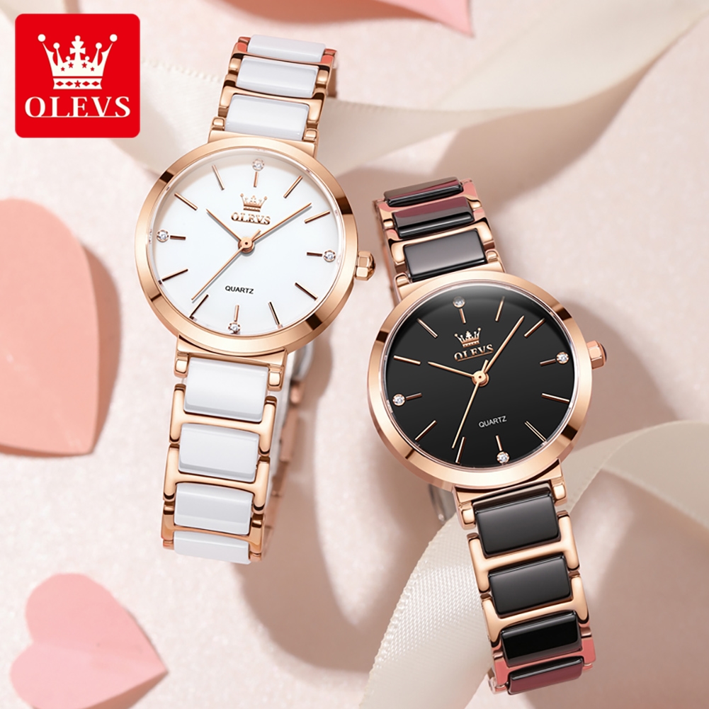 OLEVS Women Watch 5877 Luxury  - đánh giá và giá Fashion Women Watch