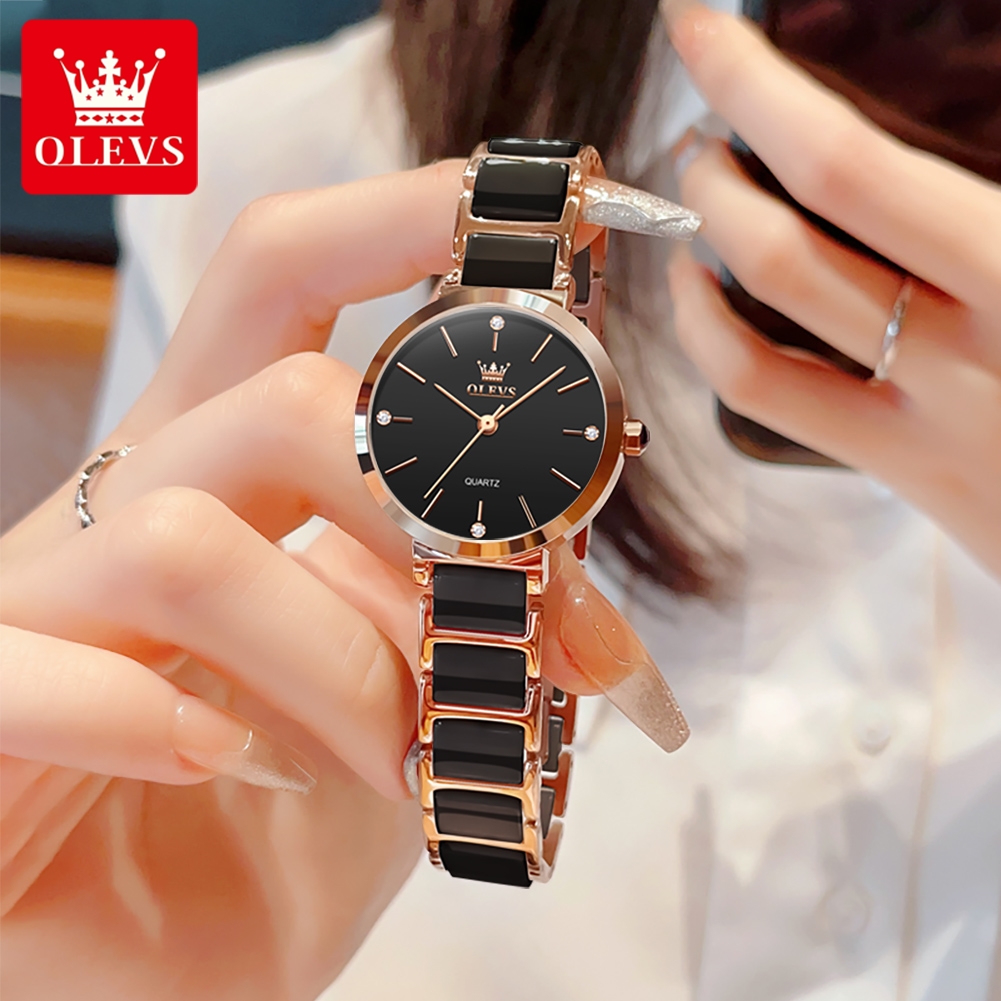 OLEVS Women Watch 5877 Luxury  - đánh giá và giá Fashion Women Watch