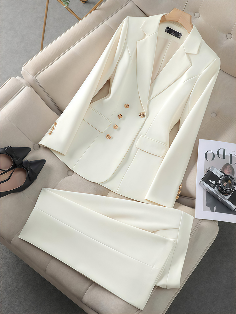 2Pcs Women's Temperament Set L - đánh giá và giá Women'S Fashion Business Casual