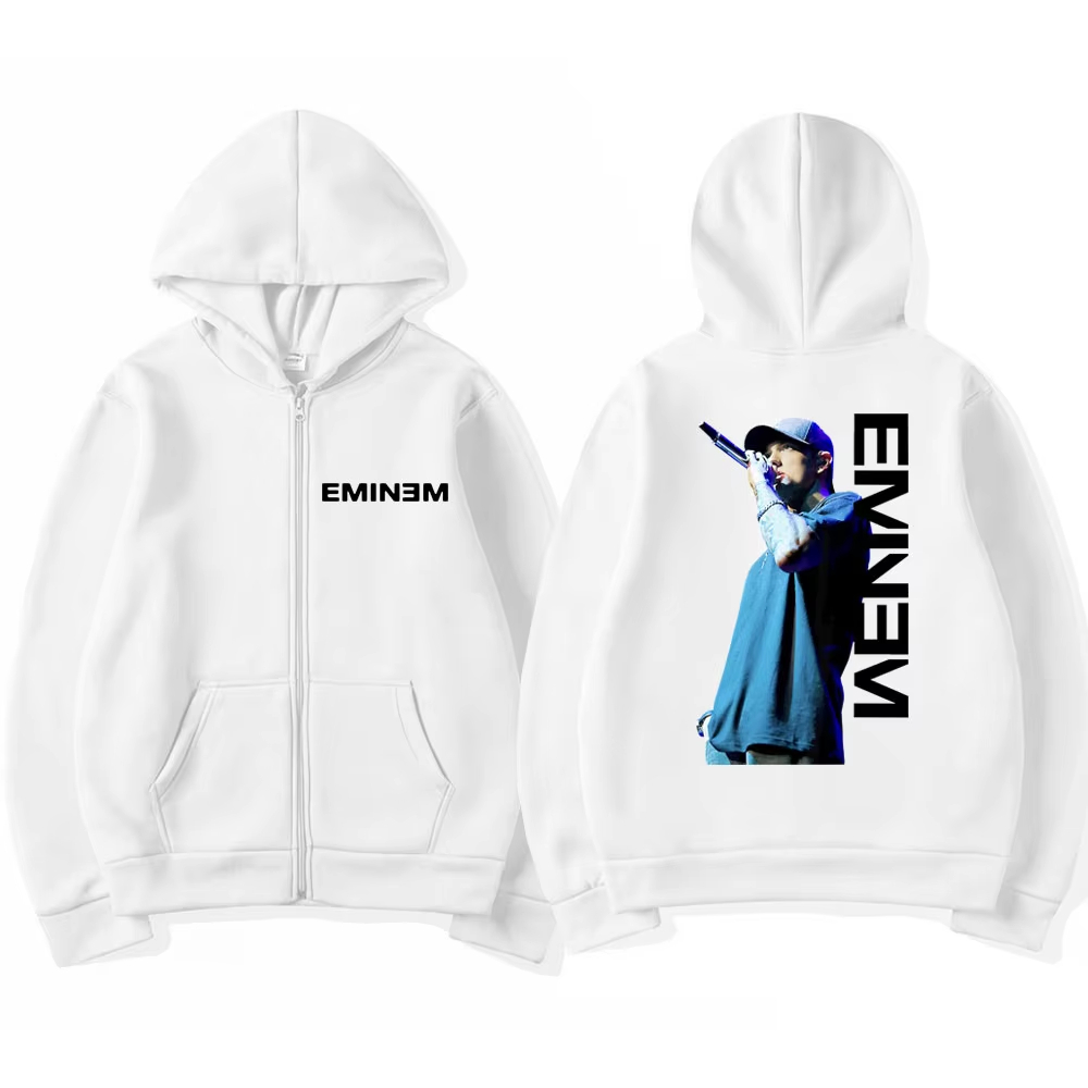 Rapper Eminem Mic Pose Print Z - đánh giá và giá Women Fashion Pose