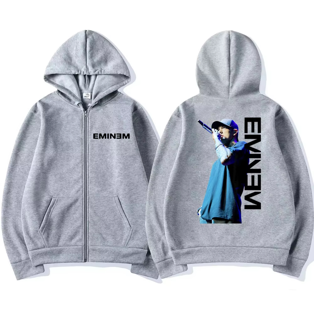 Rapper Eminem Mic Pose Print Z - đánh giá và giá Women Fashion Pose