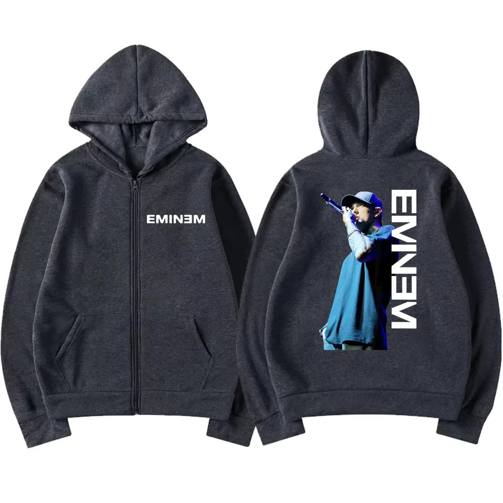 Rapper Eminem Mic Pose Print Z - đánh giá và giá Women Fashion Pose