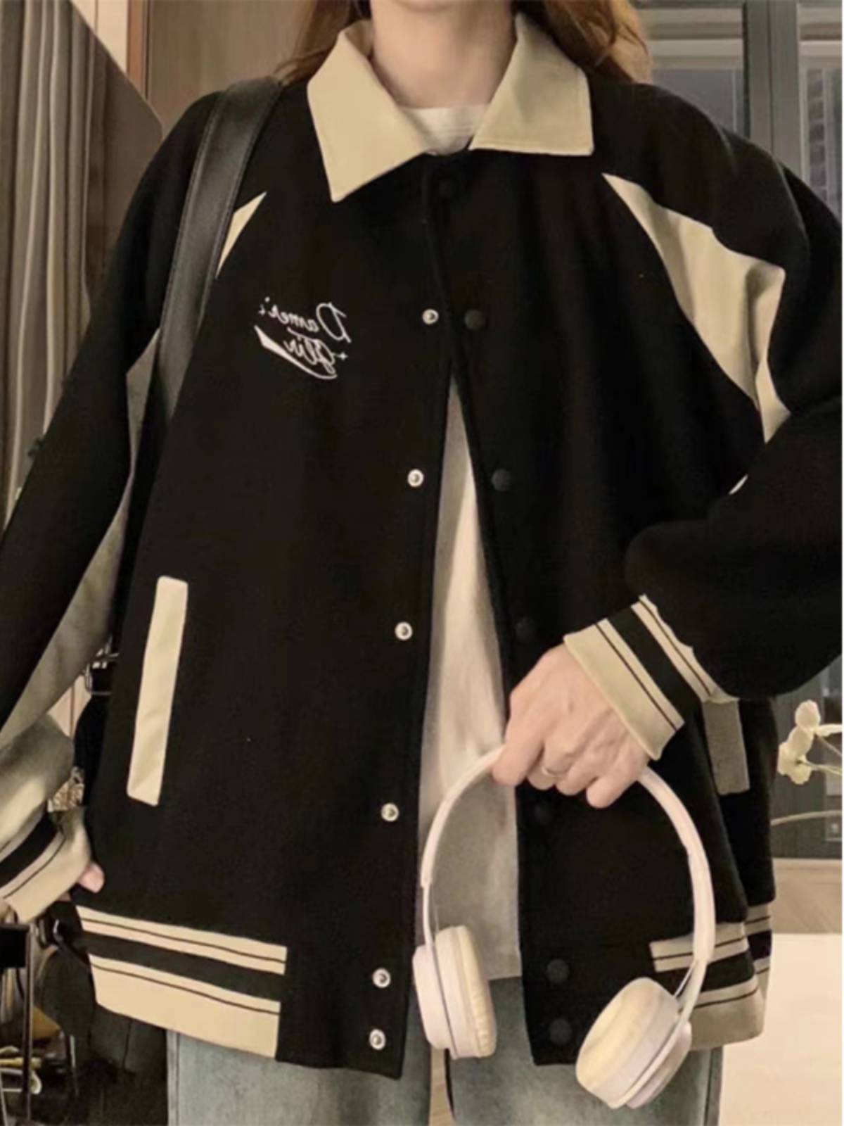 Baseball Jackets Girls With Le - đánh giá và giá Women'S Fashion Utility Jacket
