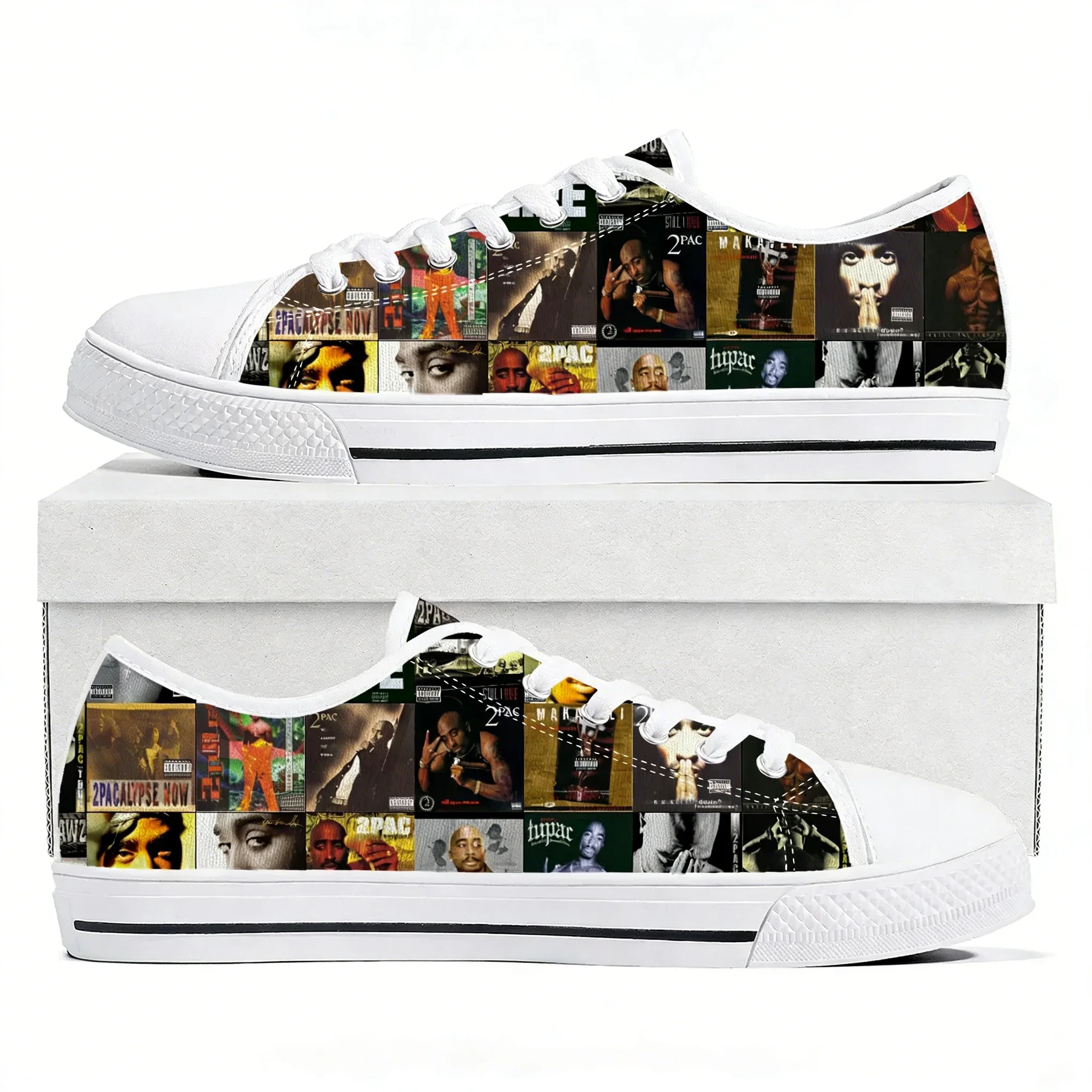 Rap 2Pac Tupac Low Top High Qu - đánh giá và giá Women'S Fashion Business Casual