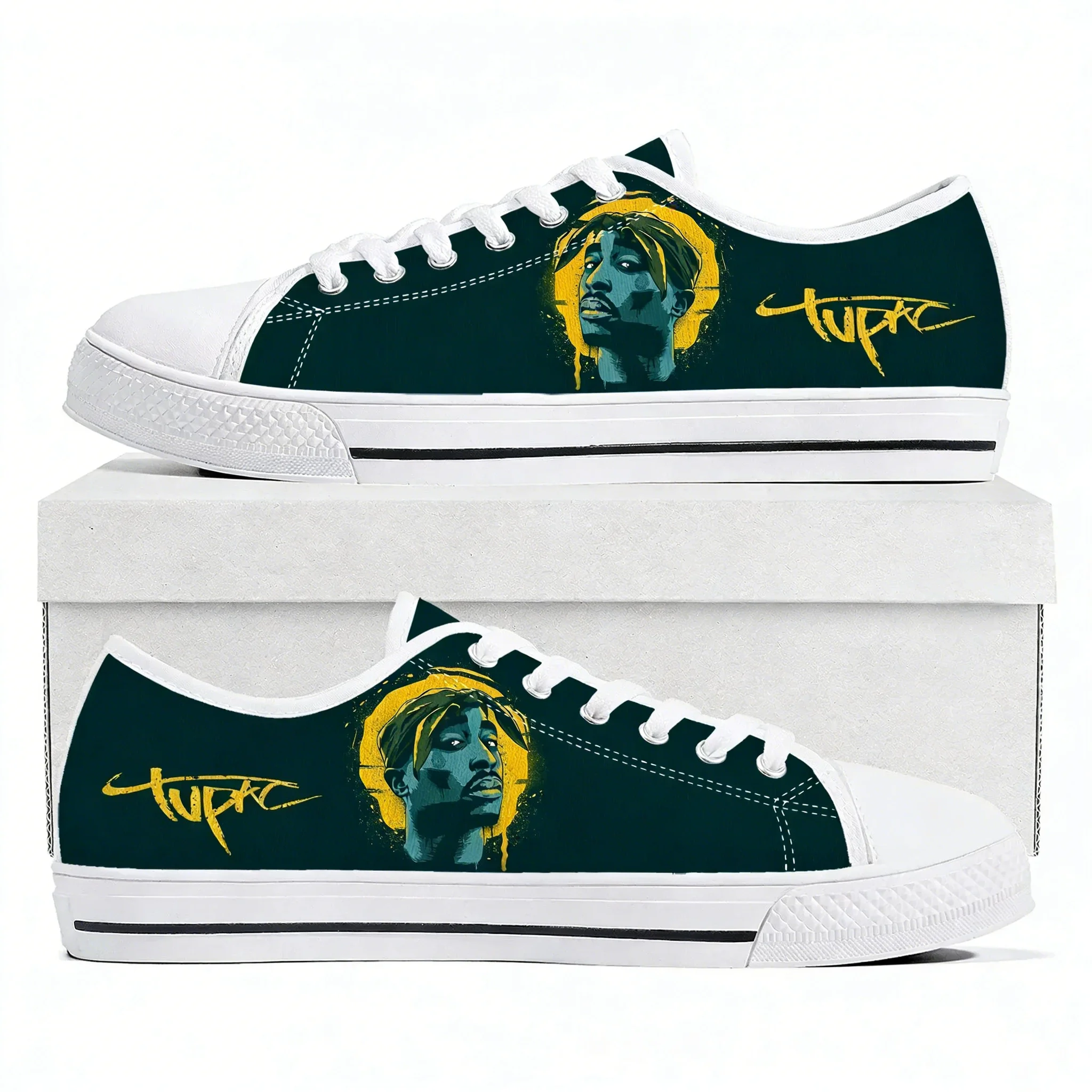Rap 2Pac Tupac Low Top High Qu - đánh giá và giá Women'S Fashion Business Casual