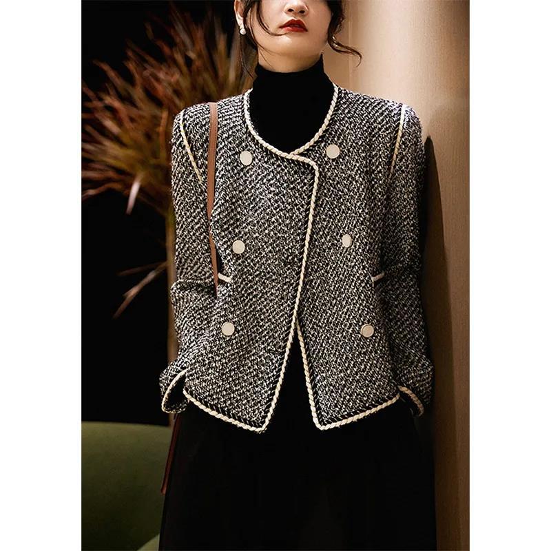 Tweed Jackets Woman White Shor - đánh giá và giá Women'S Fashion Utility Jacket