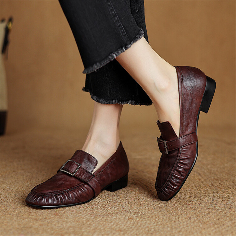 New Autumn Genuine Leather Wom - đánh giá và giá Women Fashion Heels