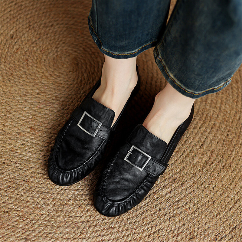 New Autumn Genuine Leather Wom - đánh giá và giá Women Fashion Heels