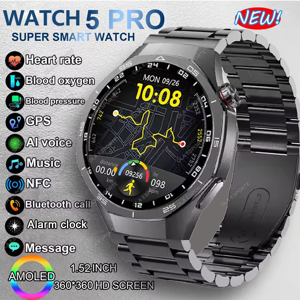 New Watch 5 Pro Smart Watch 1. - đánh giá và giá Women Fashion Zone