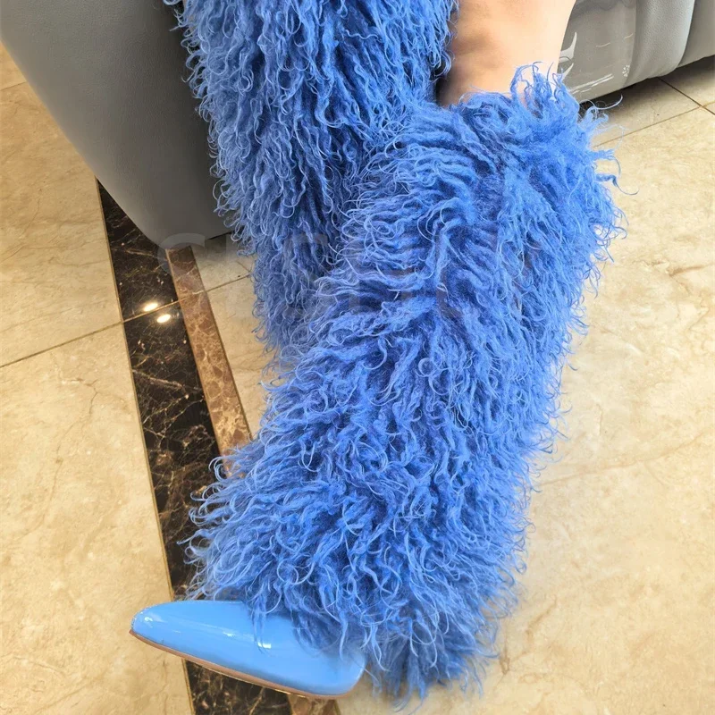 Fashion Candy Colored Plush Kn - đánh giá và giá Women'S Fashion Magazines