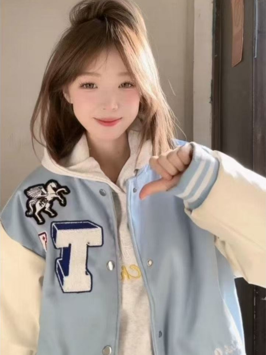 Baseball Jackets Kpop Womens A - đánh giá và giá Women'S Fashion Utility Jacket