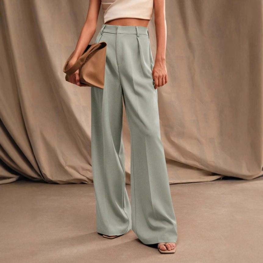 Casual Drapey Loose Wide Leg P - đánh giá và giá Women'S Fashion Business Casual