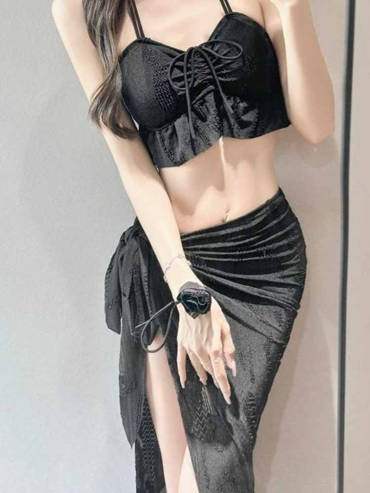 Ladies Floral Two Piece Swimsu - đánh giá và giá Women Fashion Outfits