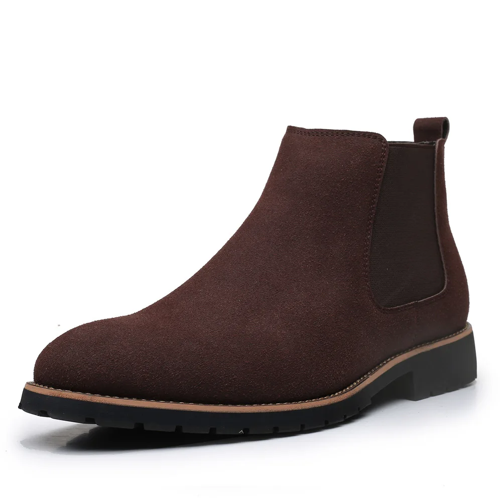 Men Ankle Boots British Style  - đánh giá và giá Women'S Fashion Business Casual