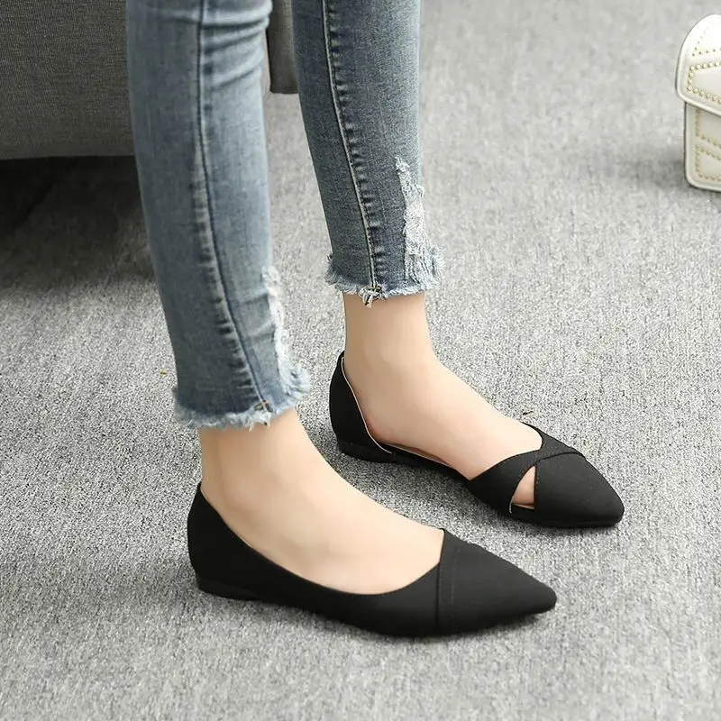 Non Slip Woman Flats Chic and  - đánh giá và giá Women'S Fashion Quick Delivery