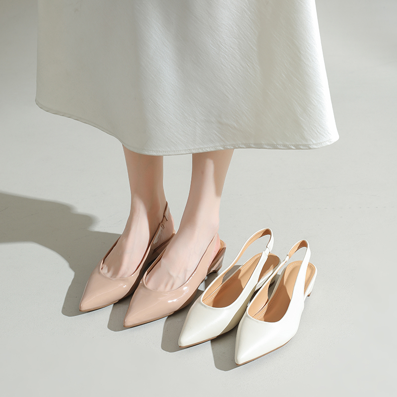 Fashion pointed-toe back sanda - đánh giá và giá Women'S Fashion Business Casual