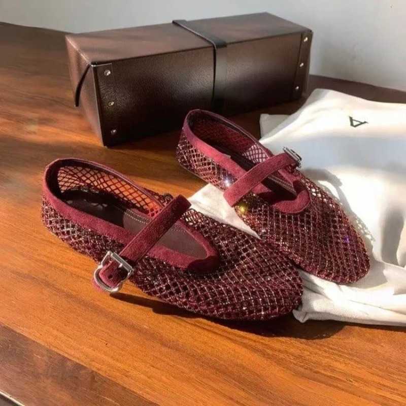 Hollow Rhinestone Baotou Sanda - đánh giá và giá Women Fashion Heels