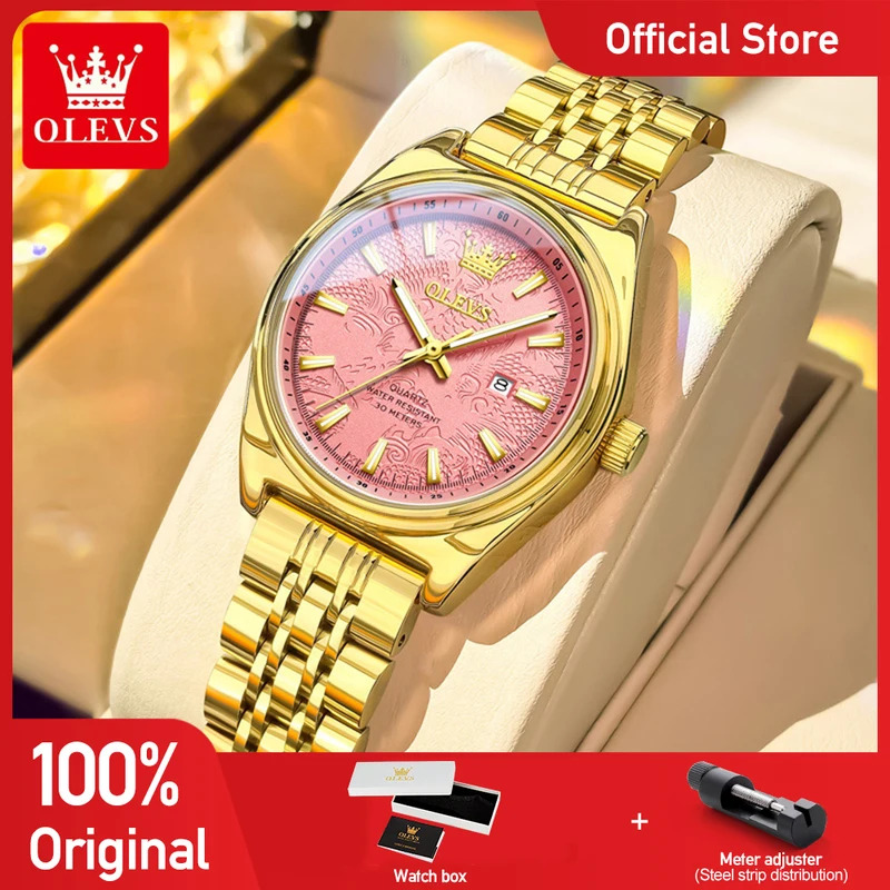 OLEVS New 3703 Watches Woman E - đánh giá và giá Fashion Women Watch
