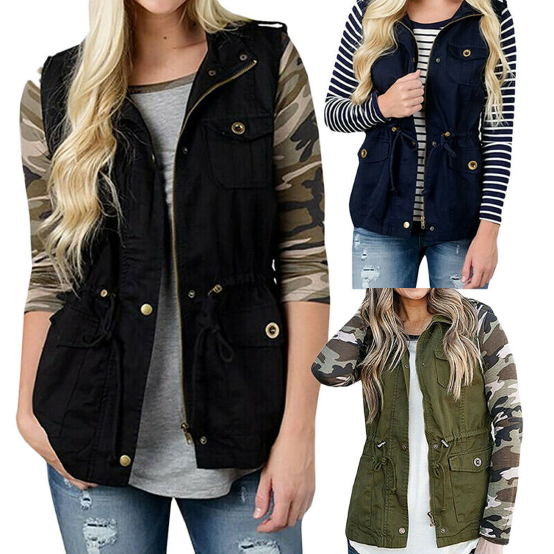 Thời Trang Nữ Áo Vest Olive Hà - đánh giá và giá Women'S Fashion Utility Jacket