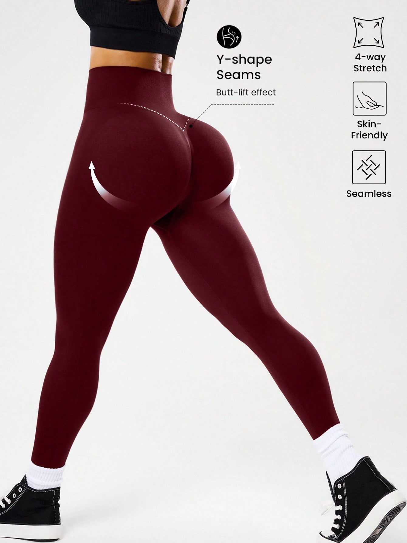 High-waisted seamless yoga leg - đánh giá và giá Women'S Fashion Leggings