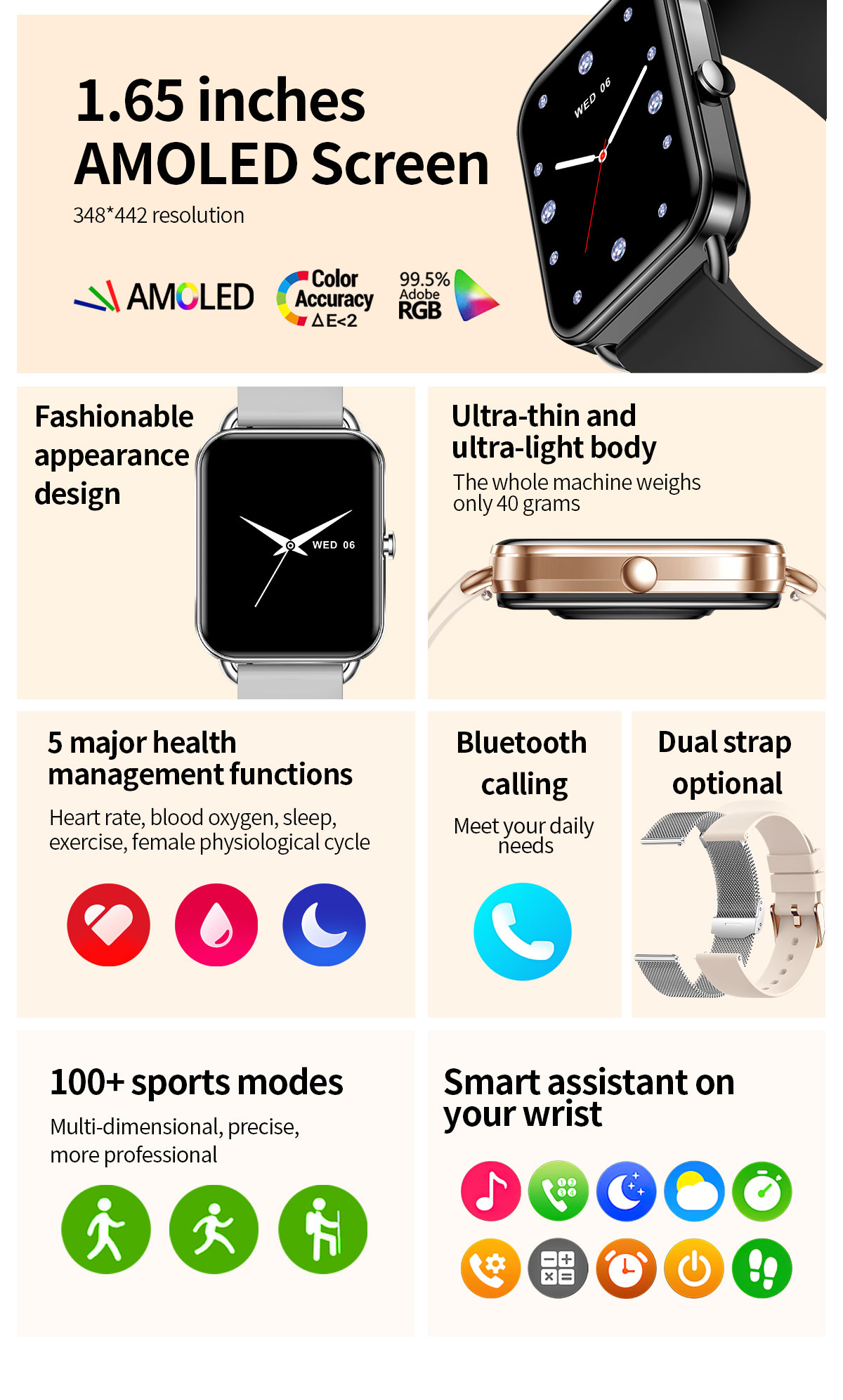 2024 Smart Watch Android Phone - đánh giá và giá Women Fashion Zone